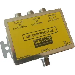 WIT K-103108 - Antennenweiche UKW, DAB+, UHF