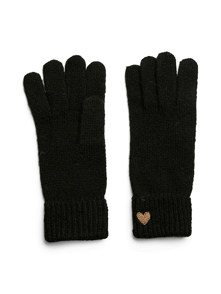Pieces Handschuhe "Niva" in Schwarz - onesize