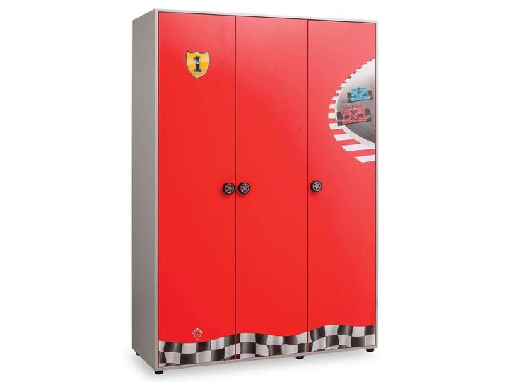 Kleiderschrank Racecup 3-türig