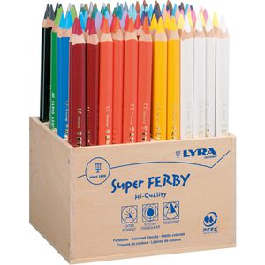 Lyra Buntstifte Super Ferby 3722960, farbig sortiert, 96 Stück