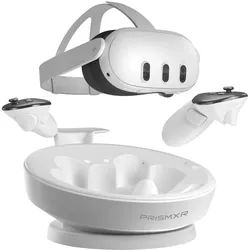 PrismXR Carina D1 Ladestation für Quest 3, Zubehör VR + AR