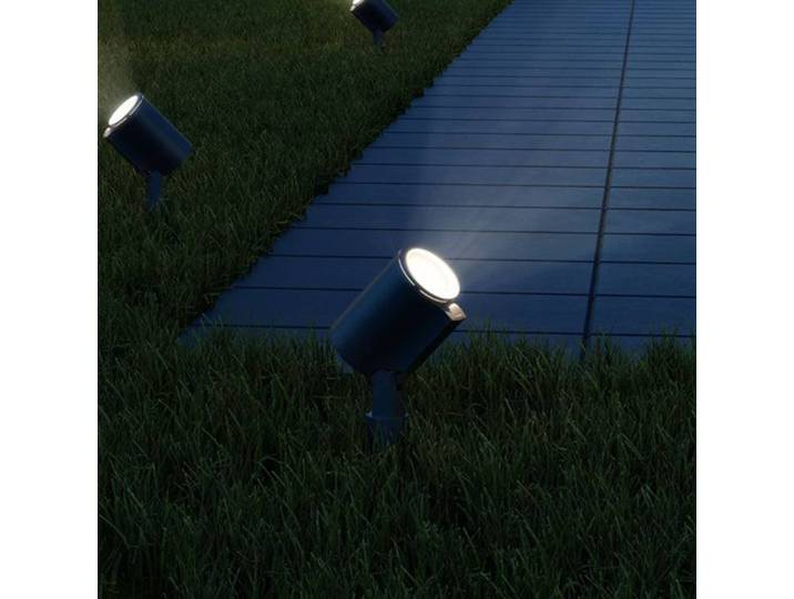 STEINEL Erdspieß-Außenstrahler SPOT GARDEN anthrazit IP44 Spot Garden, schwarz, Aluminium, Modern