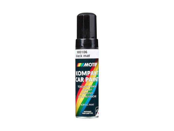 Motip Lackstift Kompakt 900106 Schwarz Matt 12ml