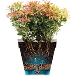 Elho, Blumentopf, Loft Urban (25 x 22 cm)