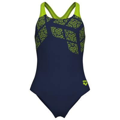 Arena - Girl's Kikko Swimsuit Swim Pro Back - Badeanzug Gr 152 blau
