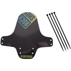 RockShox Steckschutzblech Fender schwarz/gelb, blau verlaufend