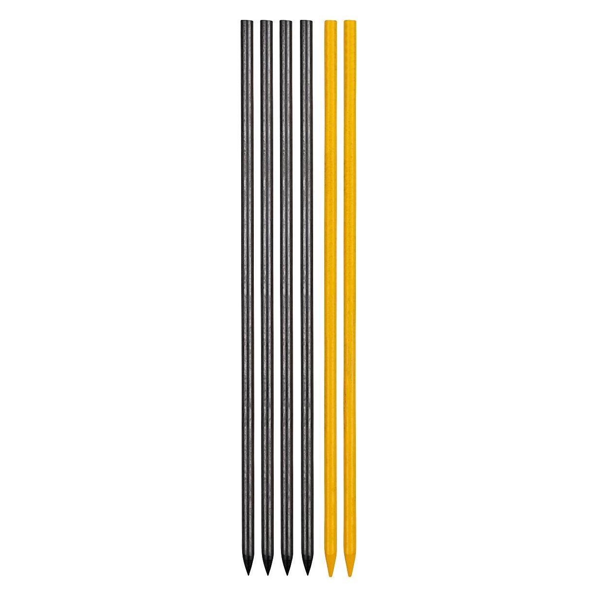 wolfcraft 6 Tieflochmarker Ersatzminen (6 Stk., 2.80 mm) (5216000)