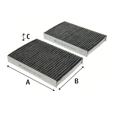 VALEO Filter, Innenraumluft CLIMFILTER PROTECT 715835 für BMW