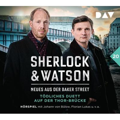 Sherlock & Watson – Neues aus der Baker Street: Tödliches Duett auf der Thor-Brücke (Fall 20) - Viviane Koppelmann, CD, 9783742432575