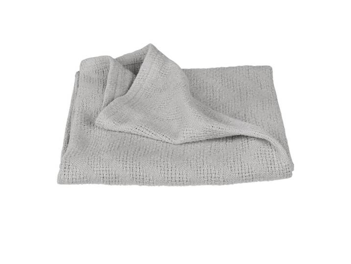 Roba Decke IN Strickoptik 80 x 80 cm Lil Planet grau, Hellgrau, Textil, 80x80 cm, Schlafen, Babybettausstattung, Babydecken & Babykissen