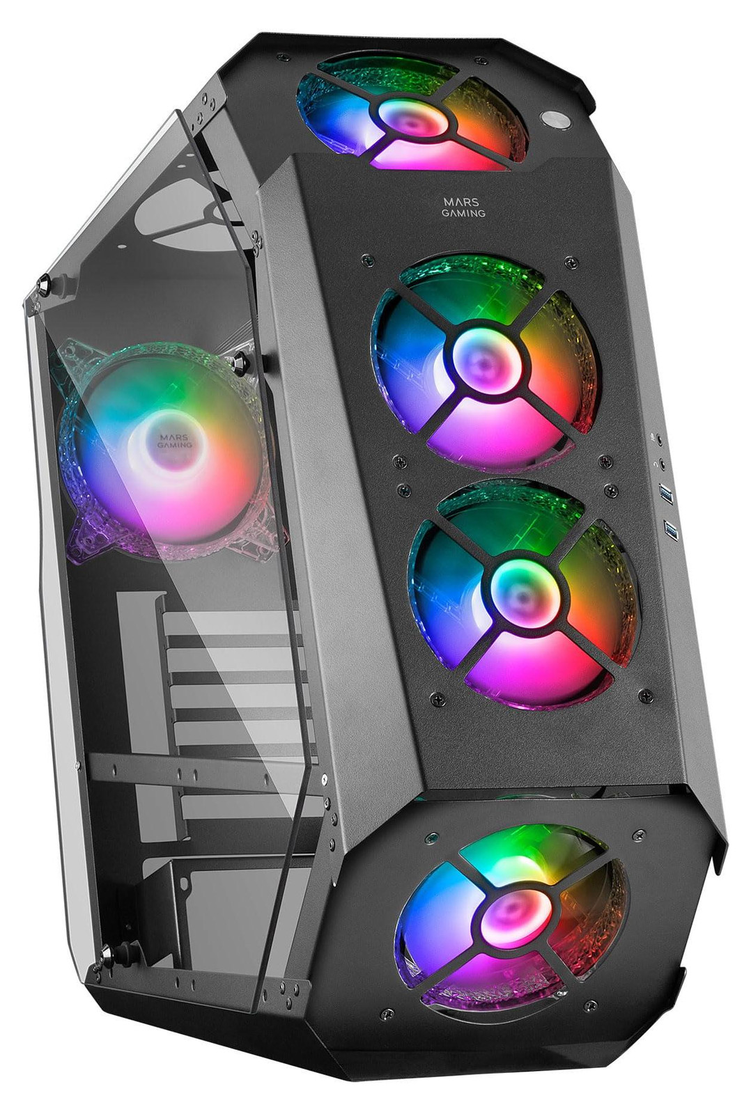 Mars Gaming MC51 ATX Semi-Tower Computer