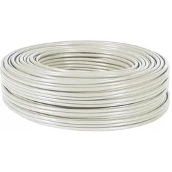 Exertis Connect PatchkabelCat.7 Rohkabel, S/FTP, grau, 100 m Ring (S/FTP, CAT7, 100 m), Netzwerkkabel