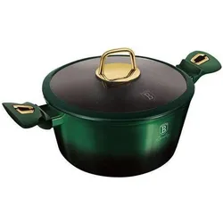 BerlingerHaus TITANO SHOP 28cm BH-6059 EMERALD, Pfanne + Kochtopf, Grün
