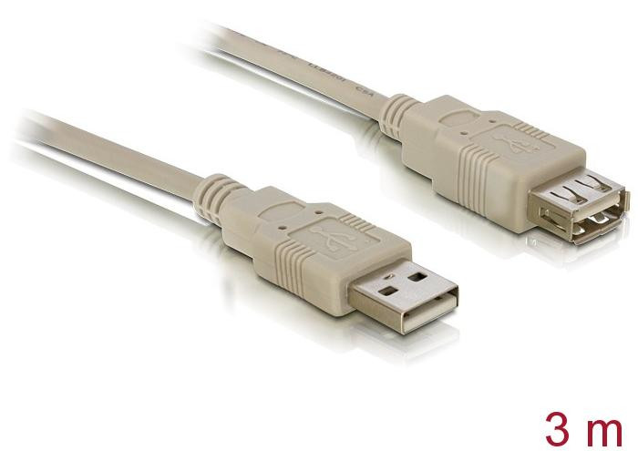 Delock USB-verlengkabel USB man naar USB vrouw