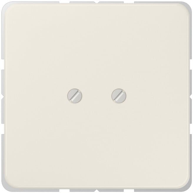 Jung Cache-prise blanc complet avec anneau de fixation 561 B (561B)