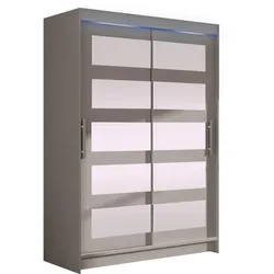 KLEIDERSCHRANK Miami IV, mit RGB LED Beleuchtung