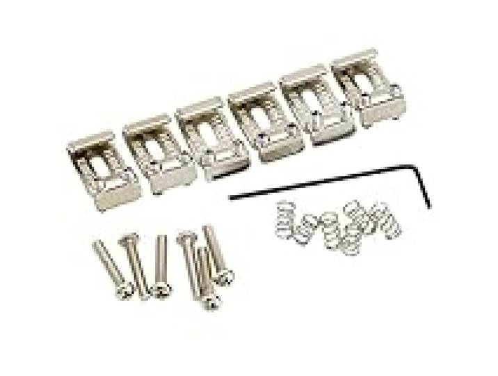 Fender 6 Pontets Vintage Américain pour Strat, Chrome
