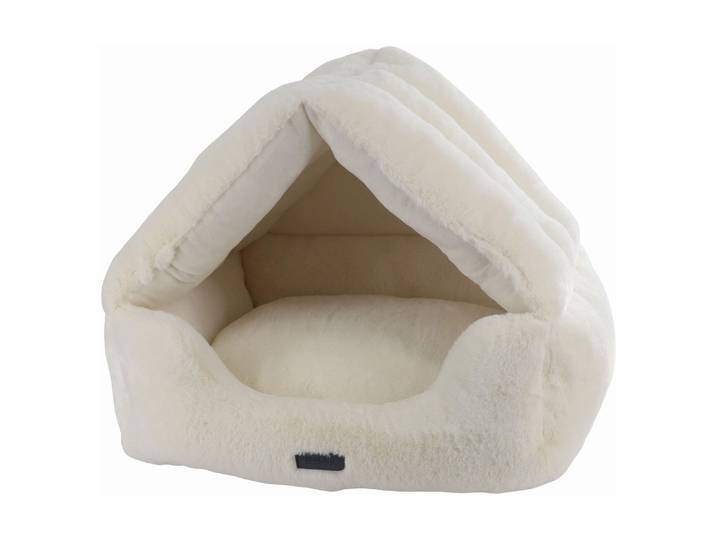 Tierbett NOBBY Haus SORA beige , beige (natur), B/H/L: 45cm x 40cm x 52cm, Tierbetten, Tierbett