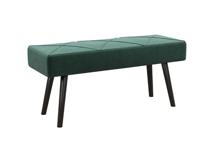 rembourré banquette velours look banquette lit banquette couloir banquette type X chambre à coucher jusqu'à 120 kg 100x36x45 cm v