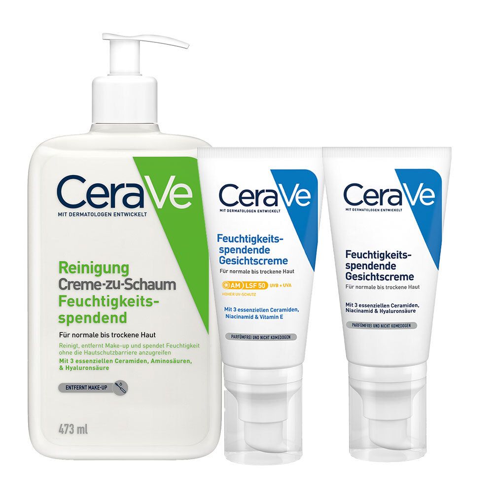 CeraVe Feuchtigkeitsspendes Skincare Routine Set 1 St