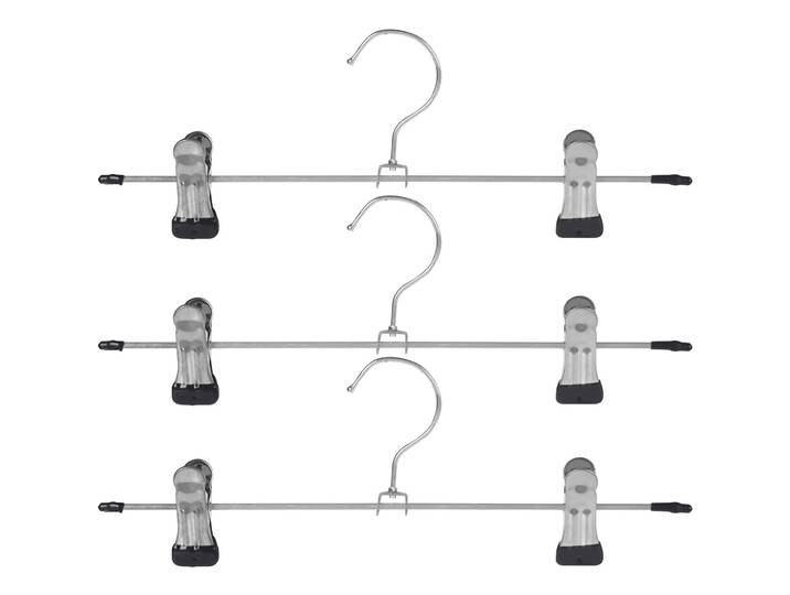 3er-Set Hosenbügel, Metall