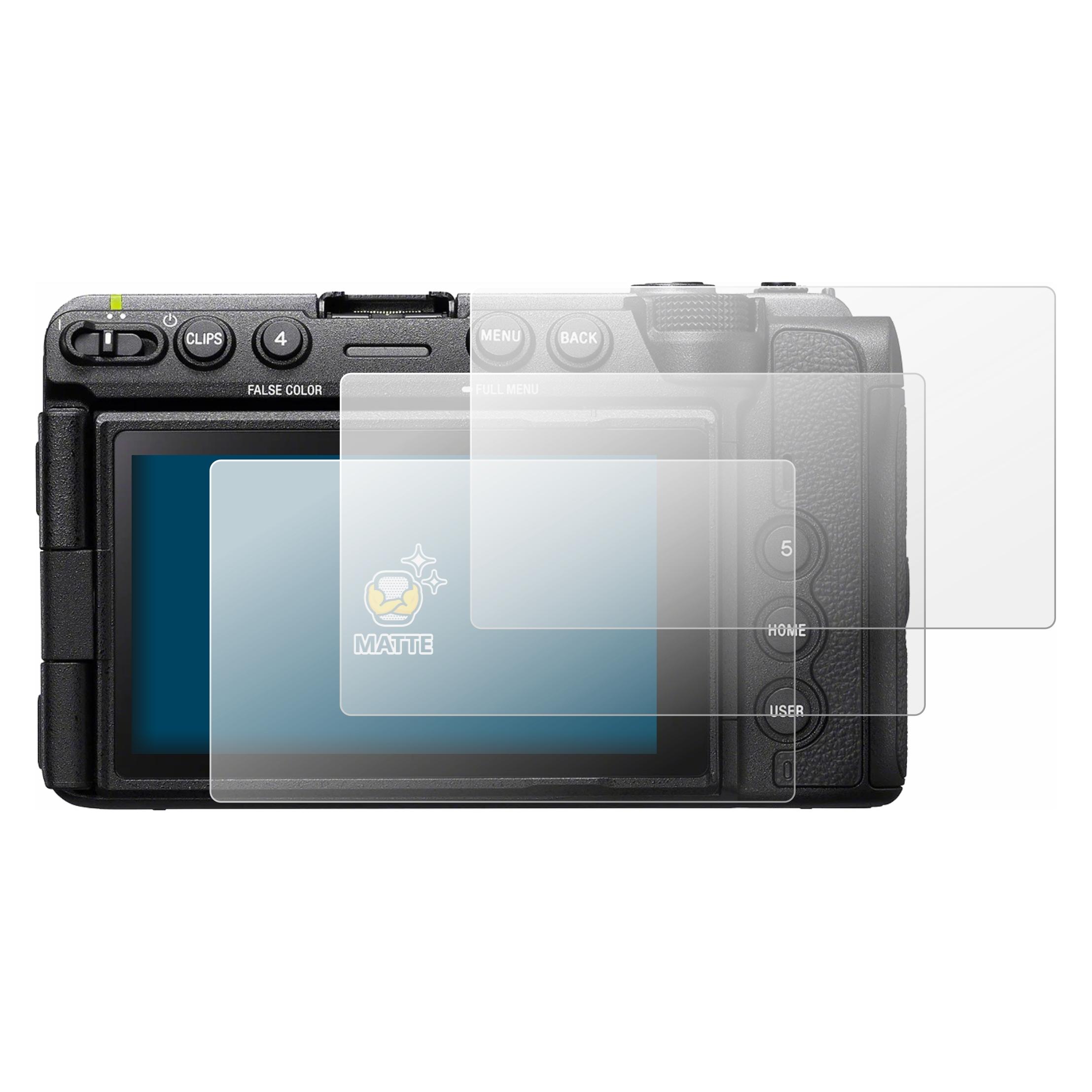 Brotect Entspiegelungsfolie für Sony Cinema Line FX5 Displayschutz Displayschutzfolie Folie Matt (4164328)