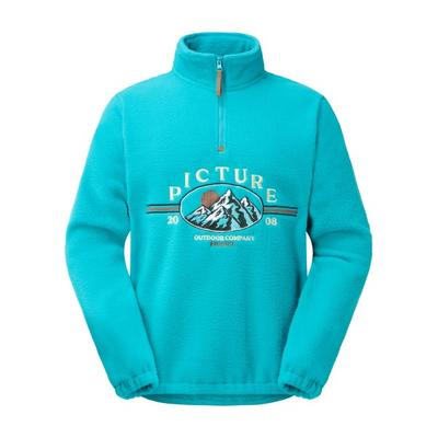 Picture - Gamvik Fleece Crew - Fleecepullover Gr XXL türkis