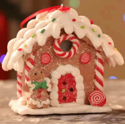 Inspire Essentials Gingerbread House LED Pendant Light d