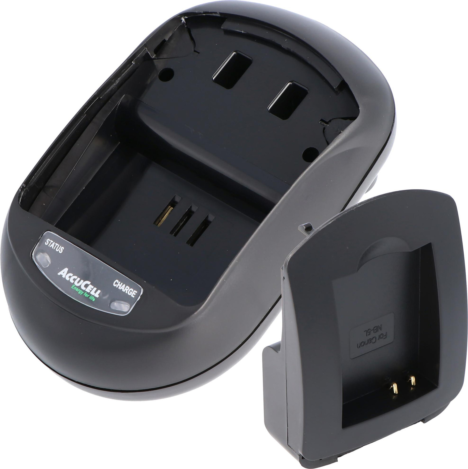 AccuCell snellader voor Canon IXY Digital 900 IS