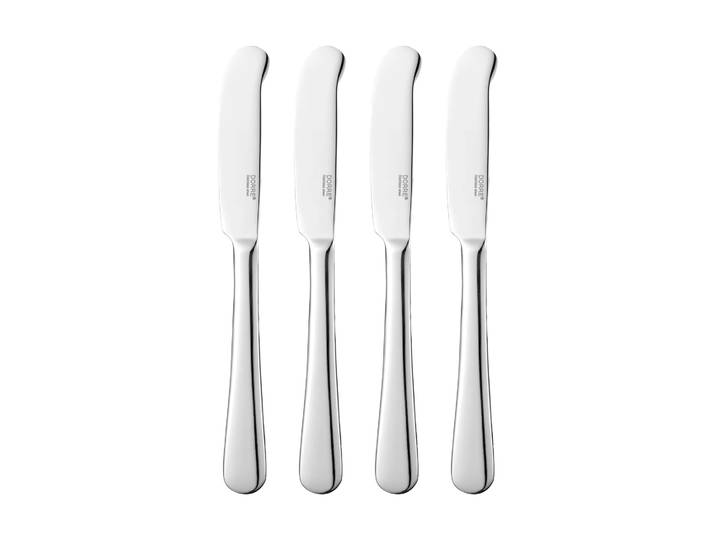 Dorre Sheli couteau à beurre Acier inoxydable, lot de 4, 16,2 cm
