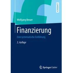 Finanzierung, Fachbücher von Wolfgang Breuer