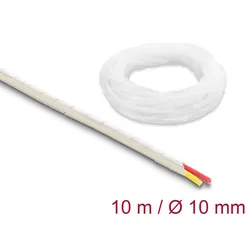 DELOCK Spiralschlauch 10 mm Durchmesser 10 m transparent