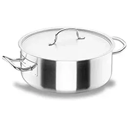 Lacor 50036, Pfanne + Kochtopf, Silber