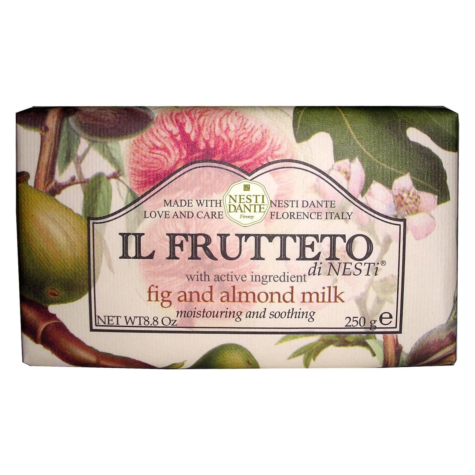 Nesti Dante Fico e Latte di Mandorla (Hartseife, 250 g) (1011)