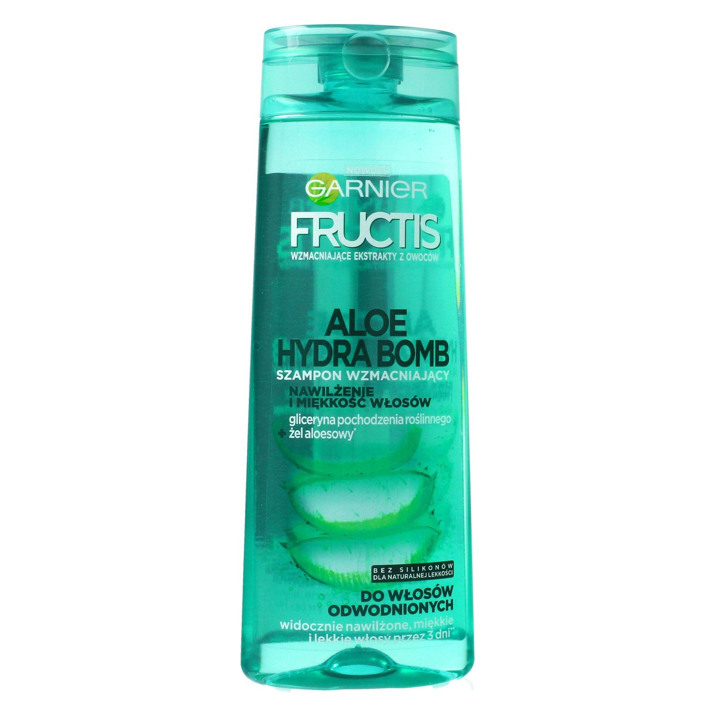 Garnier Fructis Aloe Hydra Bomb Strengthening Shampoo For Dehydrated Hair 400Ml (Flüssiges Shampoo, 400 ml) (0260170)