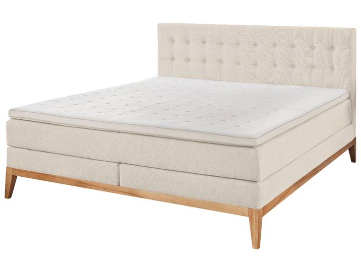 Sun Garden Boxspringbett Westwood Natur 180 x 200 cm