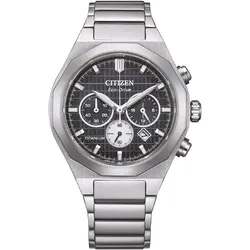 Citizen CA4690-51E Eco-Drive Herrenuhr Solar Chronograph Titan Schwarz