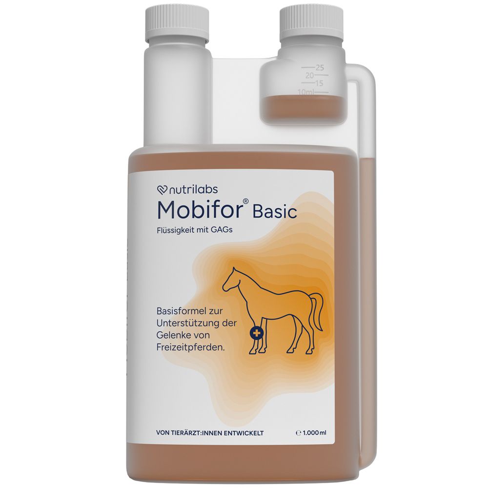Mobifor Basic flüssig f.Pferde 1 l Flüssigkeit