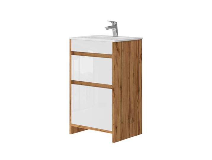 Vicco Waschbeckenunterschrank Detmold, Goldkraft Eiche 50 cm