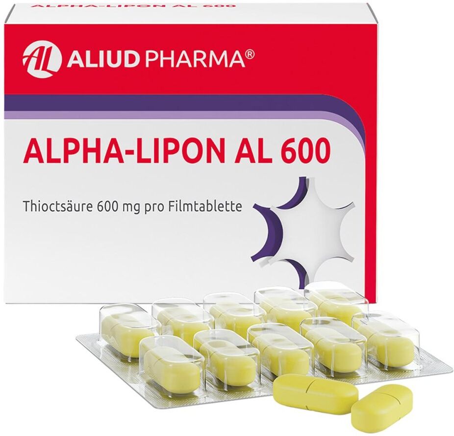 Alpha Lipon AL -Missempfinden bei diabetischer Nervenschädigung
