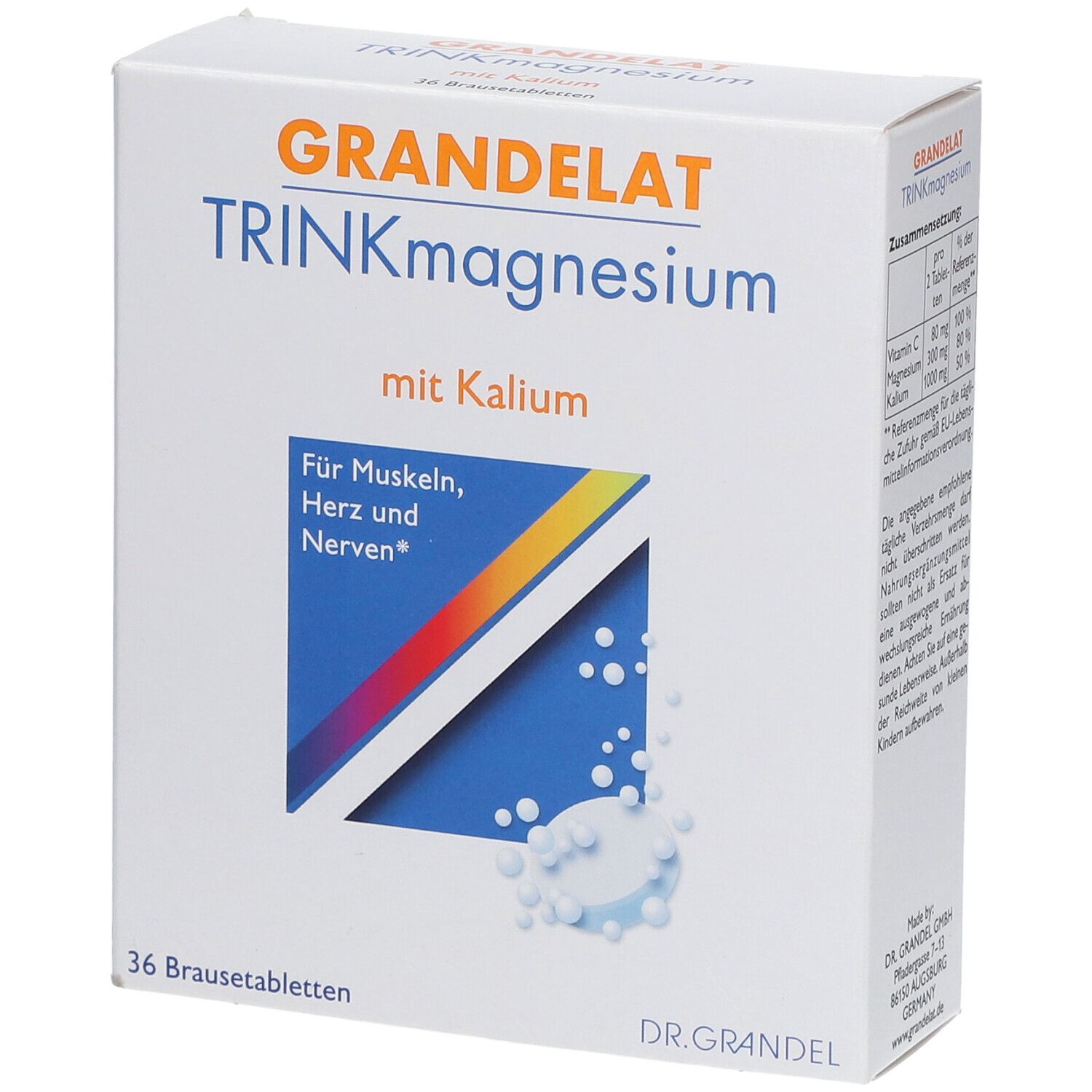 Grandelat TRINKmagnesium Brausetabletten 3x12 St