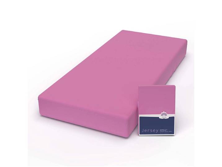 LOTUS BEDDING Fixleintuch COMFORT 90x200cm pink