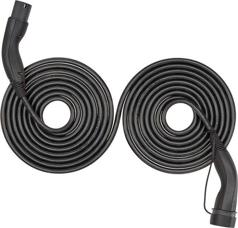 Lapp Mobility Zelfoprollende laadkabel Type 2, 22 kW, 32A, 3-fase, 7 meter, zwart