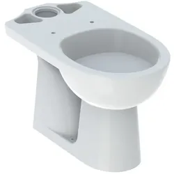 Geberit Renova Stand-Tiefspül-WC 203821000 für aufgesetzten AP-Spülkasten, Abgang vertikal, weiß
