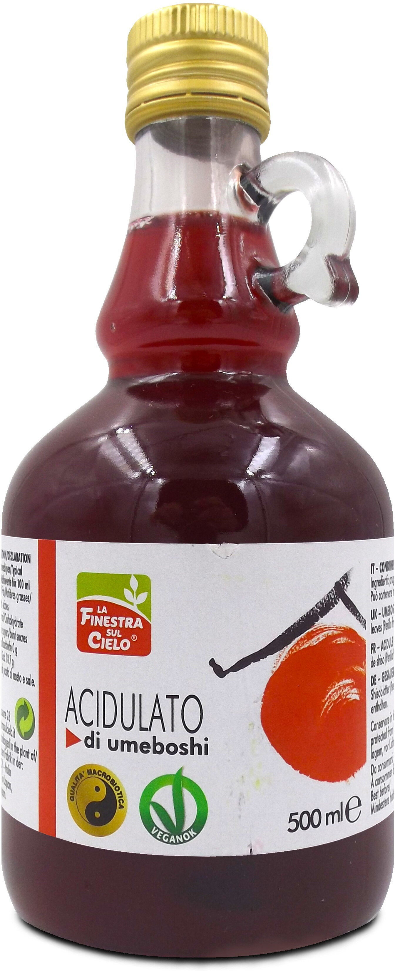 Biotobio Fsc Acidulato Umeboshi  500ml