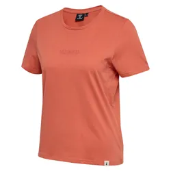 HUMMEL hmlLEGACY WOMAN T-SHIRT apricot brandy S