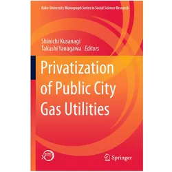 Privatization of Public City Gas Utilities, Fachbücher von Takashi Yanagawa, Shinichi Kusanagi