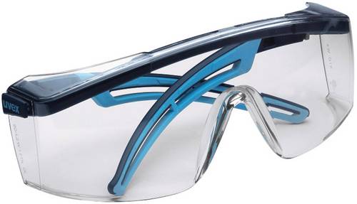 uvex astrospec 2.0 9164065 Schutzbrille inkl. UV-Schutz Schwarz, Blau