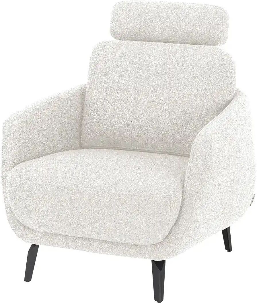 Jette Home Sessel aus Bouclé Jette About ¦ weiß