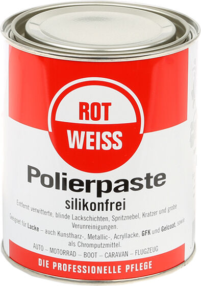 Rotweiss Lackpolitur Polierpaste Eimer (6 Kg) 1200 6kg